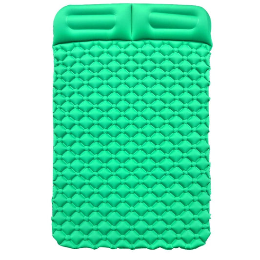 Skorter | Ordinary Type Outdoor Camping Peripheral Inflatable Cushion Portable TPU Inflatable Double Bed, Size: 195 x 119 x 16cm(Emerald)