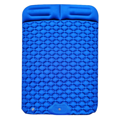 Skorter | Outdoor Camping Foot-step Automatic Inflatable Cushion Portable TPU Inflatable Double Bed, Size: 195 x 119 x 16cm(Dark Blue)