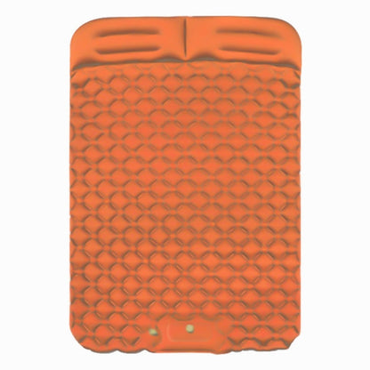 Skorter | Outdoor Camping Foot-step Automatic Inflatable Cushion Portable TPU Inflatable Double Bed, Size: 195 x 119 x 16cm(Orange)