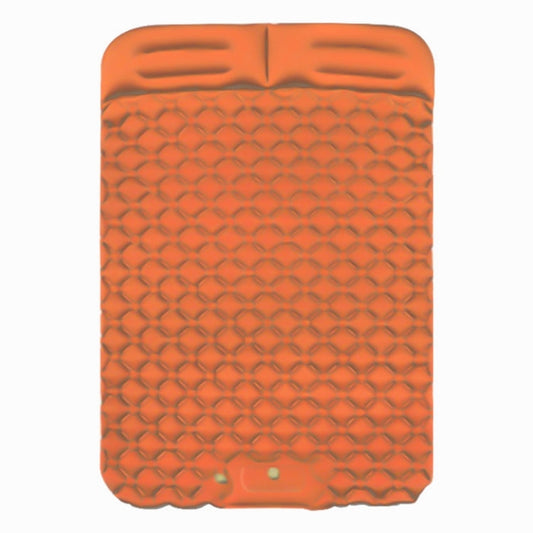 Skorter | Outdoor Camping Foot-step Automatic Inflatable Cushion Portable TPU Inflatable Double Bed, Size: 195 x 119 x 16cm(Orange)