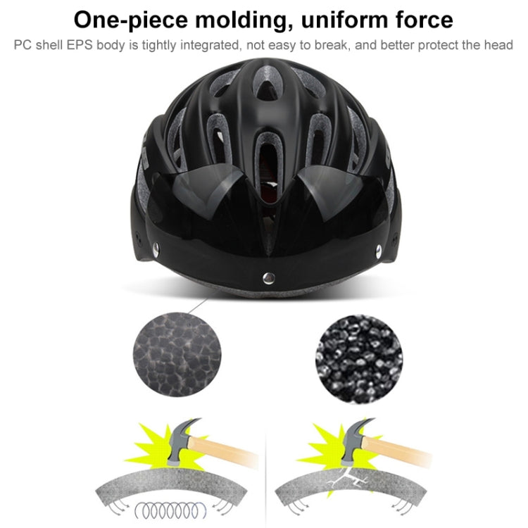 Skorter | GUB K80 Plus Bike Helmet With Visor And Goggles(Orange)