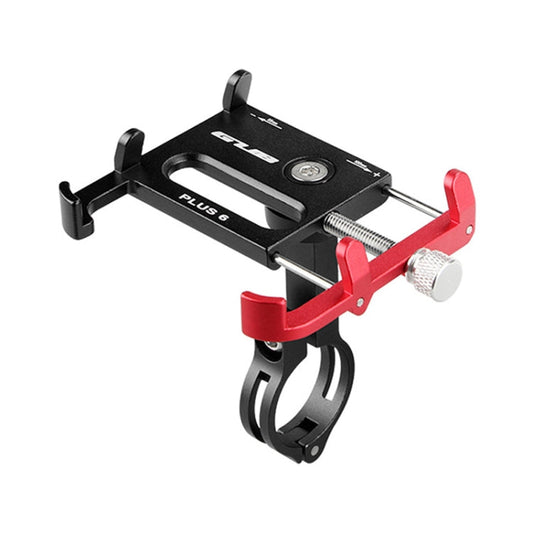 Skorter | GUB Plus 6 Aluminum Alloy MTB Bike Bicycle Phone Holder(Black Red)