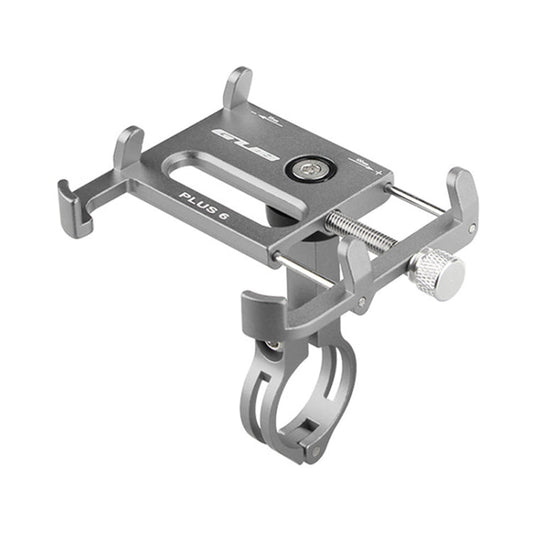 Skorter | GUB Plus 6 Aluminum Alloy MTB Bicycle Phone Holder (Titanium Color)