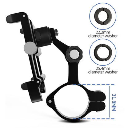 Skorter | GUB Plus 11 Rotatable Bicycle Phone Holder(Black)