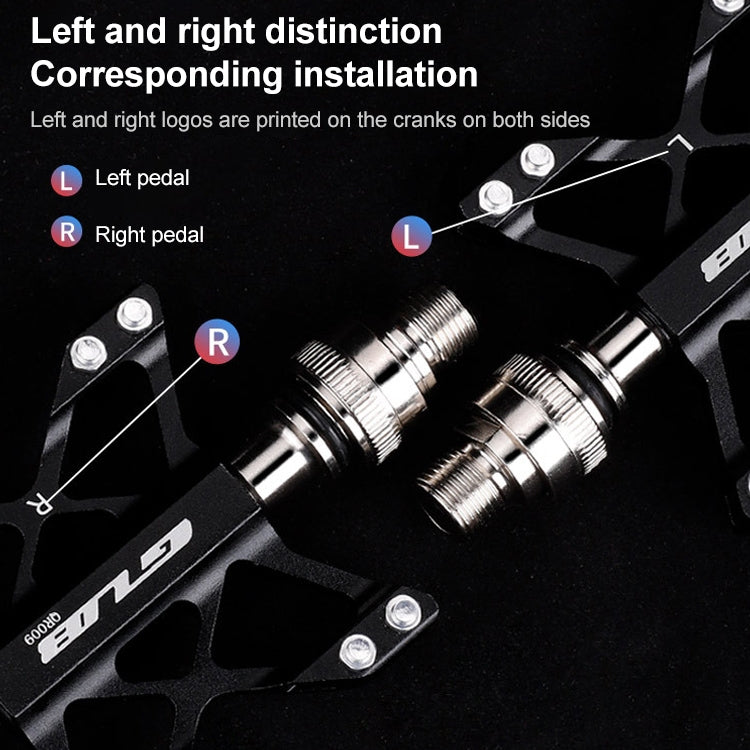 Skorter | GUB QR-009 Aluminum Alloy MTB Non-slip Bicycle Pedals