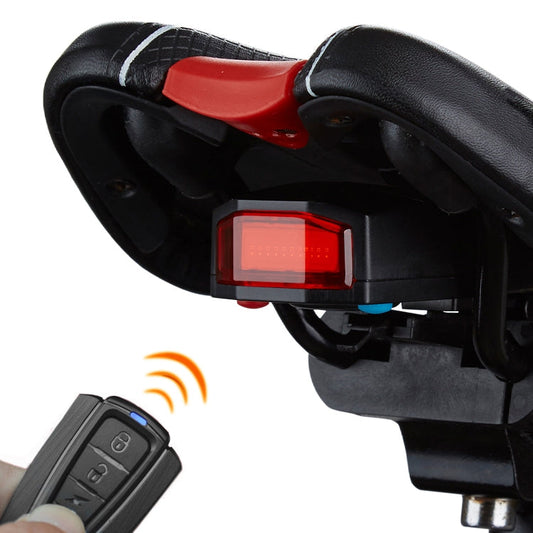 Skorter | ANTUSI A6 USB Charging COB Light Source Smart Cycling Bike Warning Alarm Tail Light with Remote Control