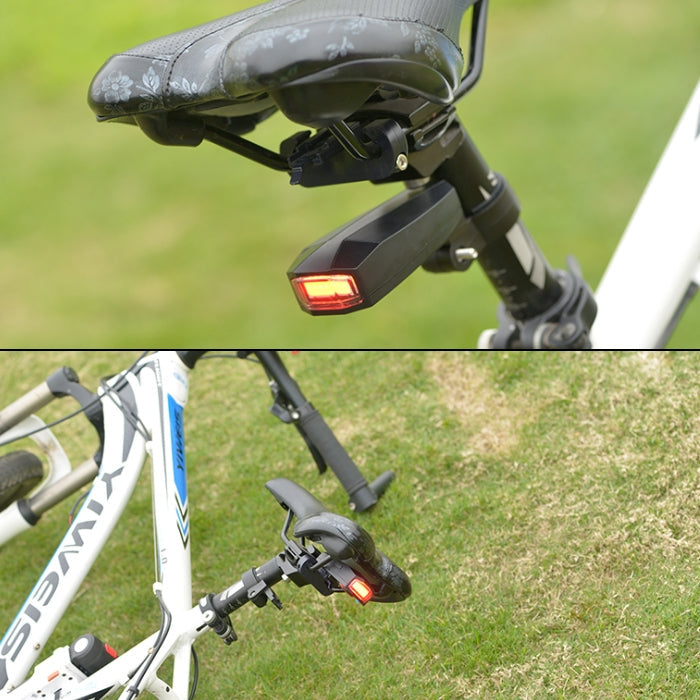 Skorter | ANTUSI A6 USB Charging COB Light Source Smart Cycling Bike Warning Alarm Tail Light with Remote Control