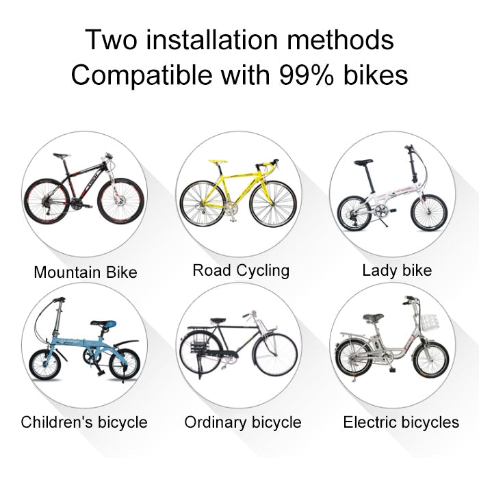 Skorter | ANTUSI A6 USB Charging COB Light Source Smart Cycling Bike Warning Alarm Tail Light with Remote Control