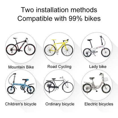 Skorter | ANTUSI A6 USB Charging COB Light Source Smart Cycling Bike Warning Alarm Tail Light with Remote Control