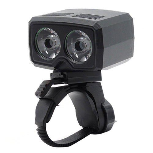 Skorter | Y15 2 x XPG2 500LM USB Charging LED Bike Headlight Front Lamp with 5 Modes