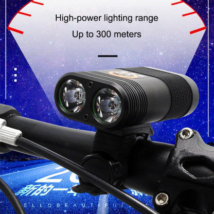 Skorter | Y12 Bike LED Headlight Front Lamp 2 x XPE LEDs 350LM USB Charging Bicycle Headlight with 5 Modes