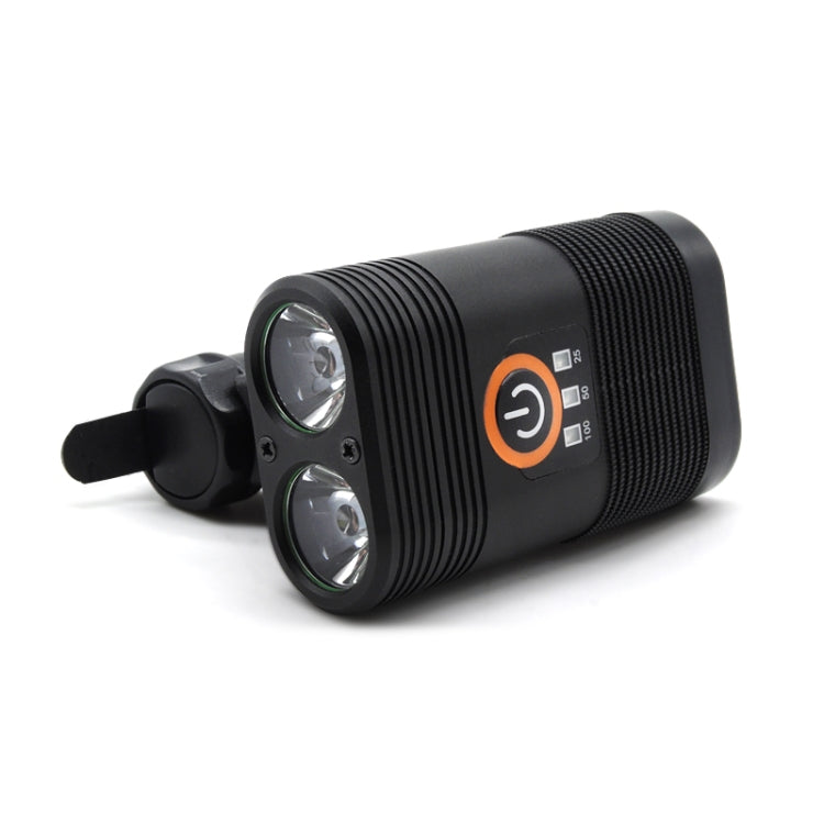 Skorter | Y12 Bike LED Headlight Front Lamp 2 x XPE LEDs 350LM USB Charging Bicycle Headlight with 5 Modes