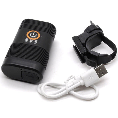 Skorter | Y12 Bike LED Headlight Front Lamp 2 x XPE LEDs 350LM USB Charging Bicycle Headlight with 5 Modes