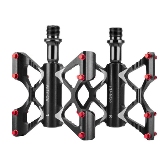 Skorter | PROMEND PD-M56 1 Pair Mountain Bicycle Aluminum Alloy 3-Bearings Pedals (Black)