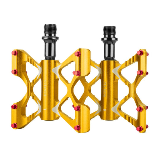 Skorter | PROMEND PD-M56 1 Pair Mountain Bicycle Aluminum Alloy 3-Bearings Pedals (Gold)