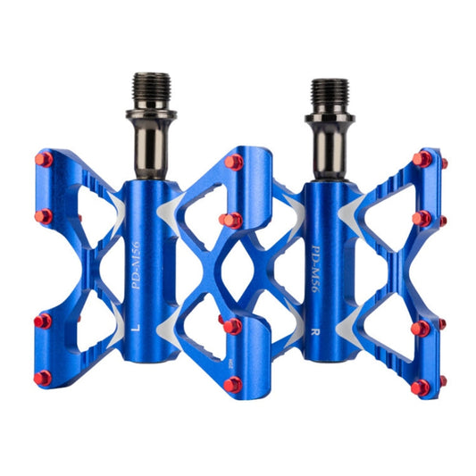 Skorter | PROMEND PD-M56 1 Pair Mountain Bicycle Aluminum Alloy 3-Bearings Pedals (Blue)