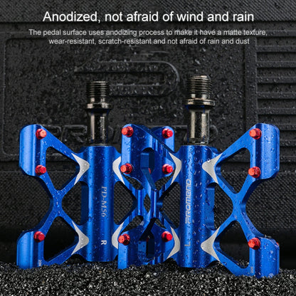 Skorter | PROMEND PD-M56 1 Pair Mountain Bicycle Aluminum Alloy 3-Bearings Pedals (Grey)