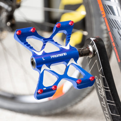 Skorter | PROMEND PD-M56 1 Pair Mountain Bicycle Aluminum Alloy 3-Bearings Pedals (Gold)