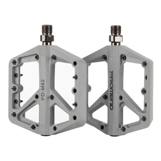 Skorter | PROMEND PD-M42 1 Pair Mountain Bicycle Nylon High-speed Bearing Pedals(Grey)