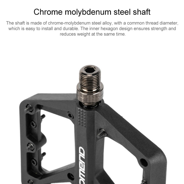 Skorter | PROMEND PD-M42 1 Pair Mountain Bicycle Nylon High-speed Bearing Pedals(Orange)