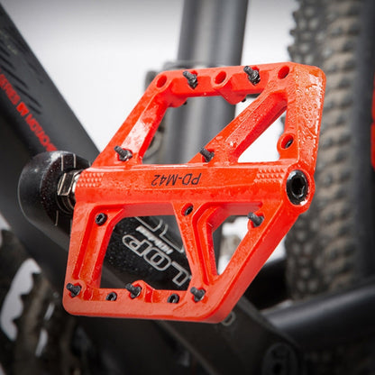 Skorter | PROMEND PD-M42 1 Pair Mountain Bicycle Nylon High-speed Bearing Pedals(Black)