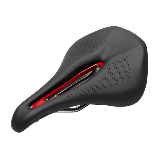 Skorter | PROMEND SD-576 Nylon Fiber Triathlon Bicycle Saddle (Black Red)