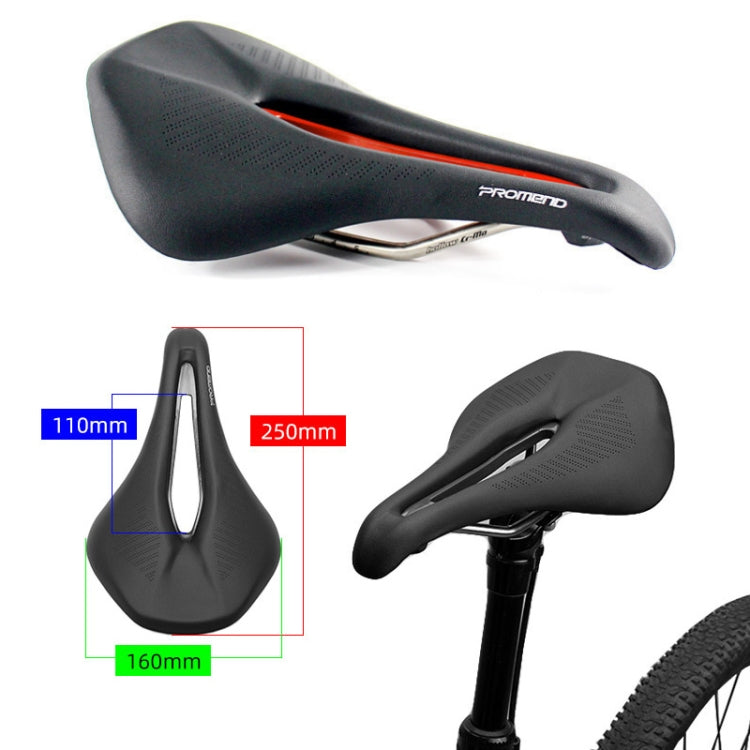 Skorter | PROMEND SD-576 Nylon Fiber Triathlon Bicycle Saddle (Black)