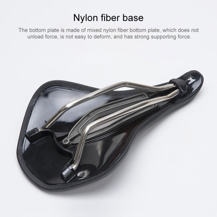 Skorter | PROMEND SD-576 Nylon Fiber Triathlon Bicycle Saddle (Black)