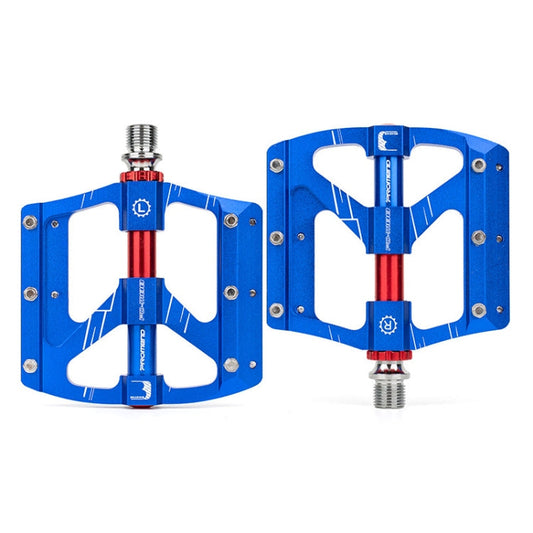 Skorter | PROMEND PD-M88 1 Pair Mountain Bicycle Aluminum Alloy 3-Bearings Pedals (Blue)