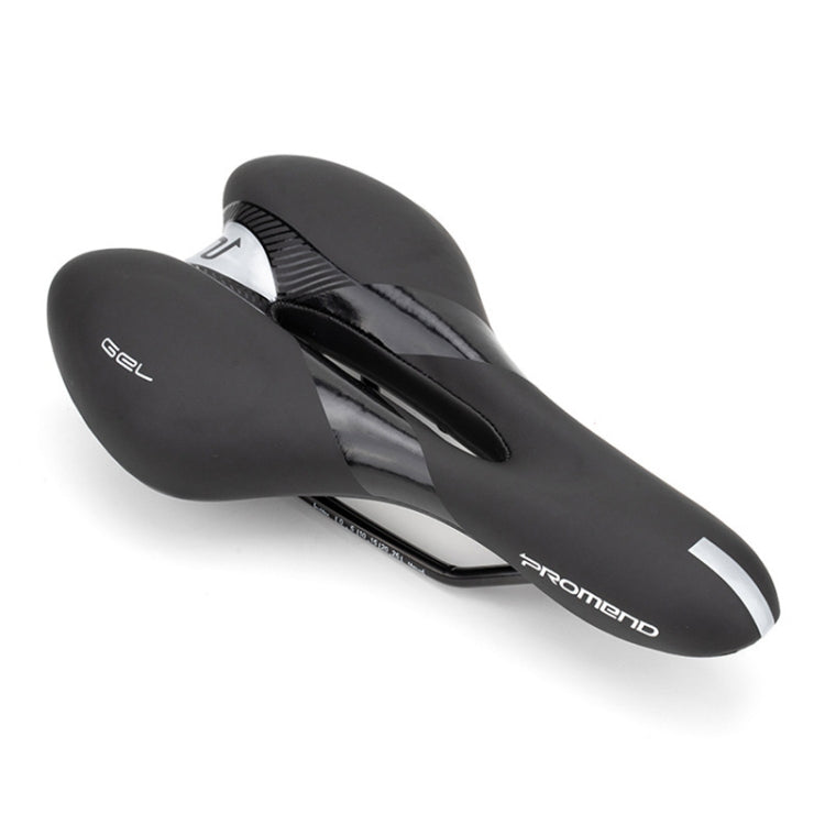 Skorter | PROMEND SD-567 Hollow Breathable Silicone Racing Bicycle Saddle(Black White)