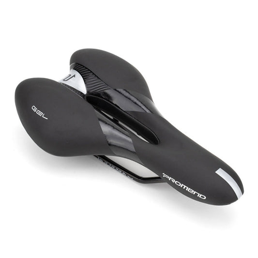 Skorter | PROMEND SD-567 Hollow Breathable Silicone Racing Bicycle Saddle(Black White)