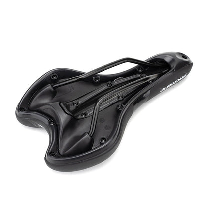 Skorter | PROMEND SD-567 Hollow Breathable Silicone Racing Bicycle Saddle(Black White)