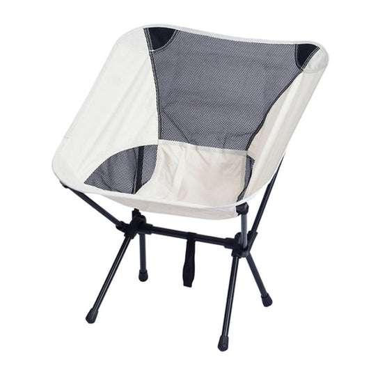 Skorter | Small Outdoor Camping Leisure Beach Portable Folding Chair (White)