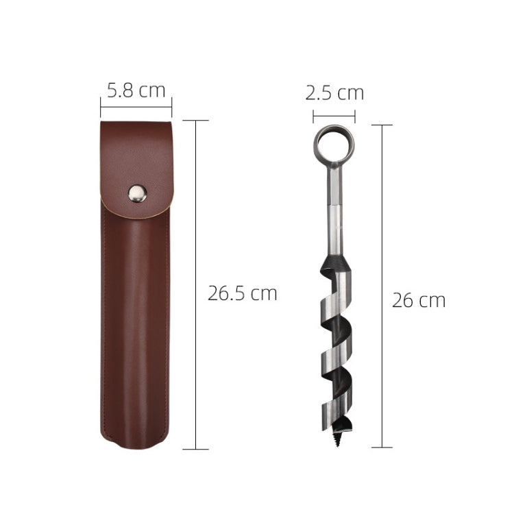 Skorter | KOSIBATE H237 Outdoor Multifunctional Auger Holster Set(Brown)