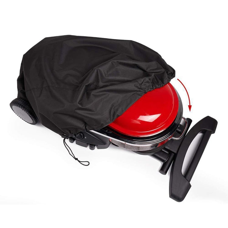 Skorter | 600D Portable BBQ Grill Waterproof and Dustproof Protective Cover (Black)