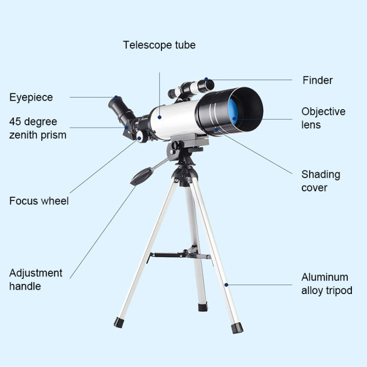 Skorter | WR852 16x/66x70 High Definition High Times Astronomical Telescope with Tripod