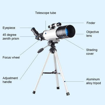 Skorter | WR852 16x/66x70 High Definition High Times Astronomical Telescope with Tripod