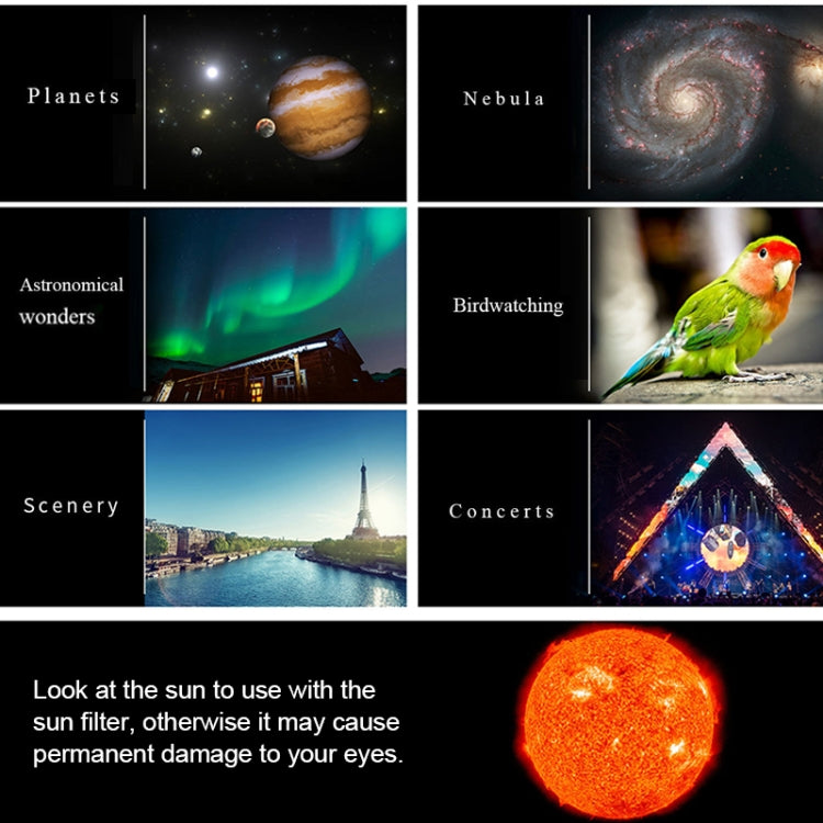 Skorter | WR852 16x/66x70 High Definition High Times Astronomical Telescope with Tripod