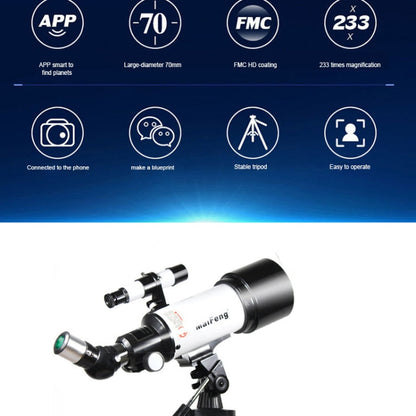 Skorter | Maifeng40070 233x70 High Definition High Times Astronomical Telescope with Tripod