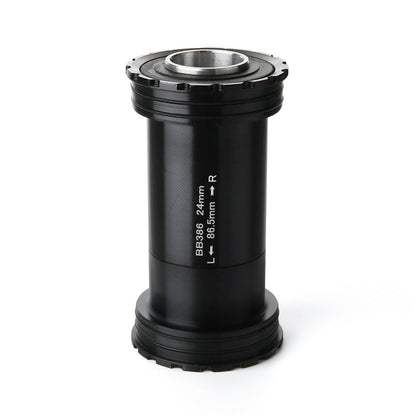 Skorter | BB386 Press Fit Style EVO Bottom Bracket Fits 86.5mm for SHIMANO / SRAM / FSA Mountain Bike (Black)