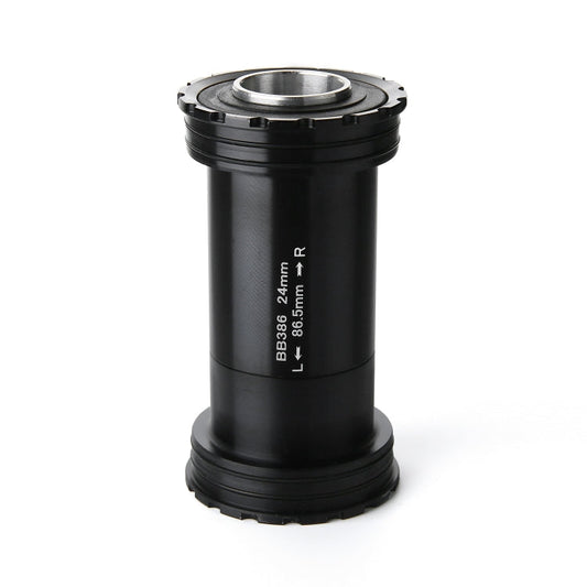 Skorter | BB386 Press Fit Style EVO Bottom Bracket Fits 86.5mm for SHIMANO / SRAM / FSA Mountain Bike (Black)
