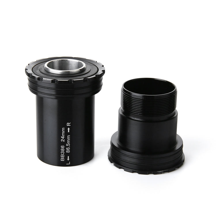 Skorter | BB386 Press Fit Still EVO Bottom Bracket fits 86.5 mm for SHIMANO / SRAM / FSA Mountain Bike (Black)
