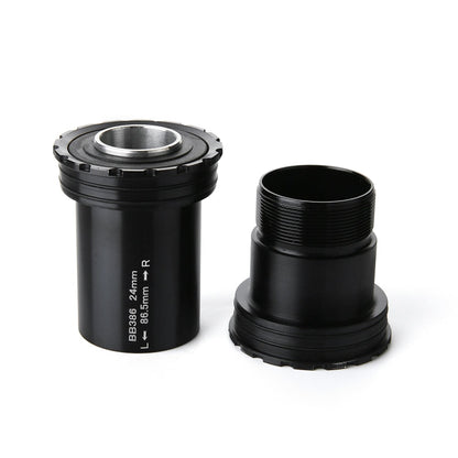 Skorter | BB386 Press Fit Still EVO Bottom Bracket fits 86.5 mm for SHIMANO / SRAM / FSA Mountain Bike (Black)