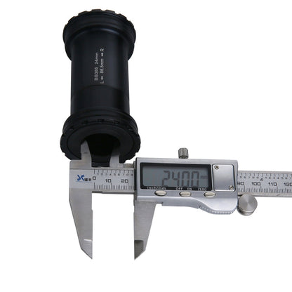 Skorter | BB386 Press Fit Still EVO Bottom Bracket fits 86.5 mm for SHIMANO / SRAM / FSA Mountain Bike (Black)