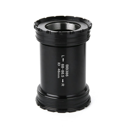Skorter | BB386 Press Fit Style Bottom Bracket Fits 68-86.5mm for SRAM / Rotor / FSA Mountain Bike (Black)
