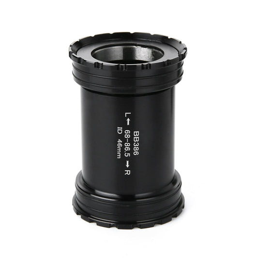 Skorter | BB386 Press Fit Style Bottom Bracket Fits 68-86.5mm for SRAM / Rotor / FSA Mountain Bike (Black)