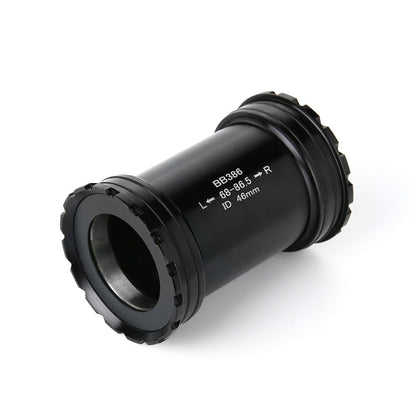 Skorter | BB386 Press Fit Style Bottom Bracket Fits 68-86.5mm for SRAM / Rotor / FSA Mountain Bike (Black)