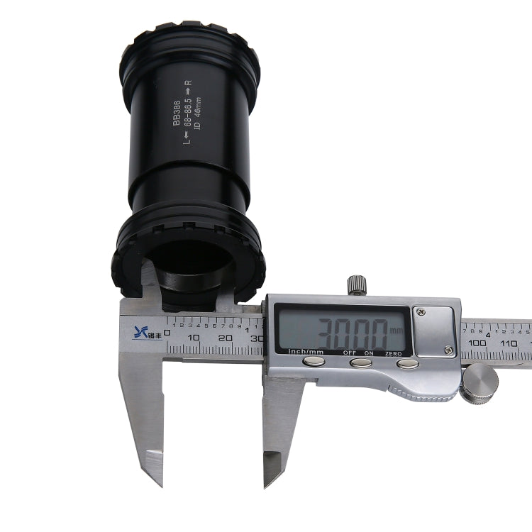 Skorter | BB386 Press Fit Style Bottom Bracket Fits 68-86.5mm for SRAM / Rotor / FSA Mountain Bike (Black)