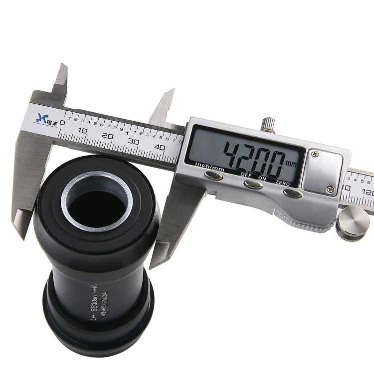 Skorter | BB30 Press Fit Style Bottom Bracket Fits 68-73mm for SHIMANO, Prowheel, SRAM GXP Mountain Bike(Black)