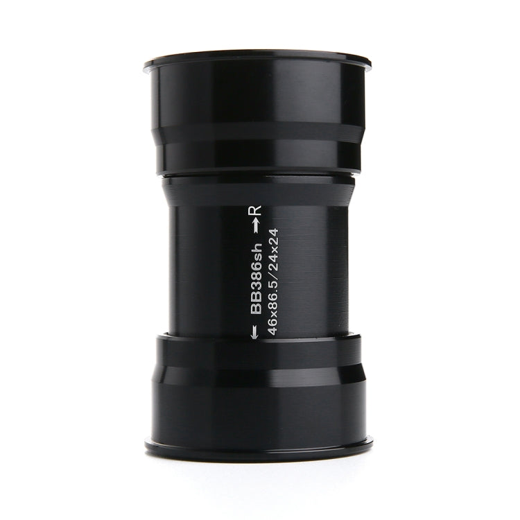 Skorter | BB386 EVO Press Fit Style Bottom Bracket Fits 86.5mm for SHIMANO, Prowheel, SRAM GXP Mountain Bike (Black)